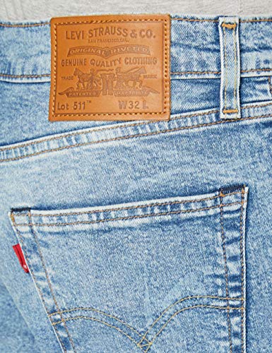 Levi's 511 Slim Shorts Pantalones Cortos, Azul (Baguette Short 0111), W31 (Talla del Fabricante: 31) para Hombre