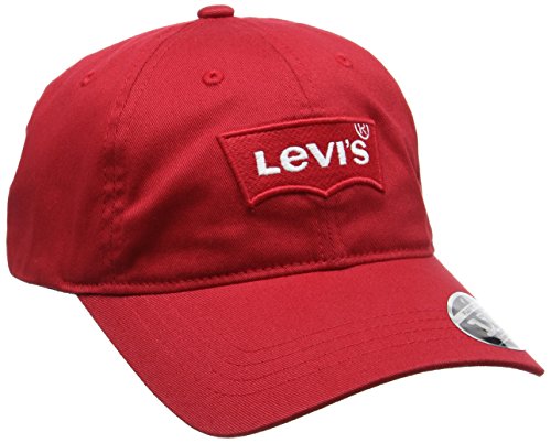 Levi's Big Batwing Flex Fit, Gorra de Béisbol para Hombre, Rojo, Talla única (Talla del fabricante: UN)