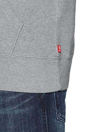 Levi's Graphic Po Hoodie-B Capucha, Gris (Sw Ssnl Tech Midtone Heather Grey 0076), Large para Hombre