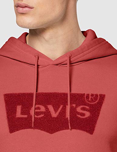 Levi's Graphic Po Hoodie-B Sudadera, Rojo (Hm Ssnl Tonal Pop Earth Red 0107), Medium para Hombre