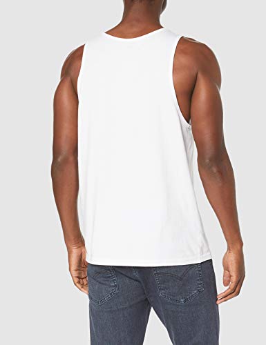 Levi's Graphic Top Camiseta Deportiva de Tirantes, Blanco (Hm Tank Ssnl White 0000), Small para Hombre