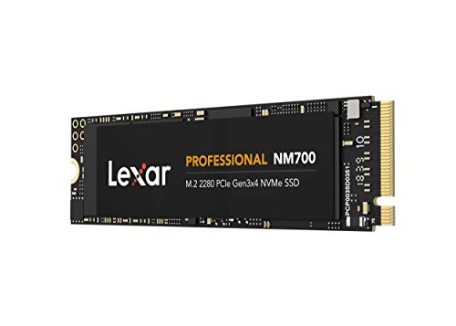 Lexar Professional NM700 M.2 2280 PCIe Gen3x4 NVMe 1 TB SSD (LNM700-1TRB)