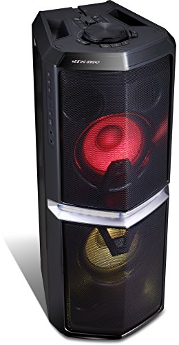 LG FH6 - Altavoz inalámbrico Hi-Fi (Bluetooth, radio FM y USB grabador) Color negro