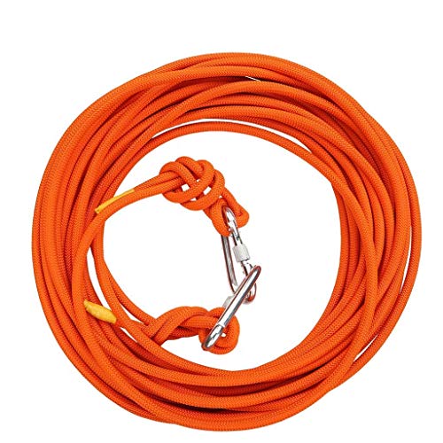 LHQ-HQ Cuerda de alpinismo Rop cáñamo, rescate con cuerda, la cuerda de emergencia, núcleo de acero, de 10 mm, puede resistir 1400kg, de gran altura Cuerpo de Bomberos de la cuerda de repuesto (Color: