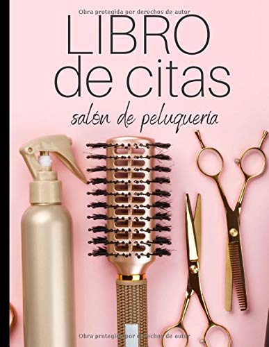 Libro de citas: Agenda de citas para peluqueros y peluqueras - anote fácilmente sus citas diarias para su salón de belleza - 1 caja cada 15 minutos de 8 a 19 horas.