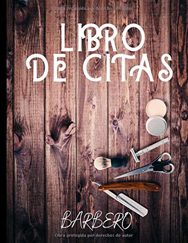 Libro de citas: Calendario de citas para peluquería y barbería - anote fácilmente sus citas diarias para su salón de belleza masculino - 1 caja cada 15 minutos de 8 A.M. a 7 P.M.