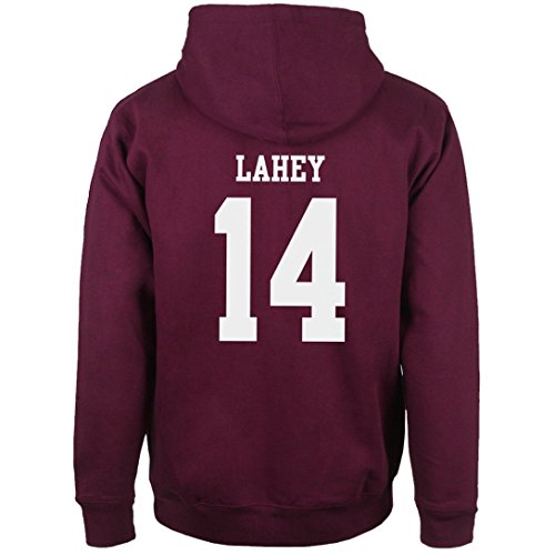 Lifeguardgear Beacon Hills tilinski Lahey Lacrosse Mccall udadera de lacrosse con capucha Lahey 14 mall para Hombre Rosa - Lahey 14 M