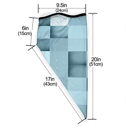 Limat D patrón cuadrado exterior cara boca cubierta a prueba de viento cubierta deportiva cubierta de esquí Escudo bufanda Bandana hombres mujer