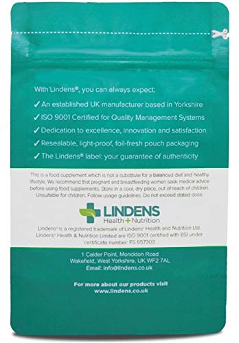 Lindens Remolacha MUY POTENTE 3500mg cápsulas 50 Pack GB fabricante apto para Veganos y VEGETARIANOS