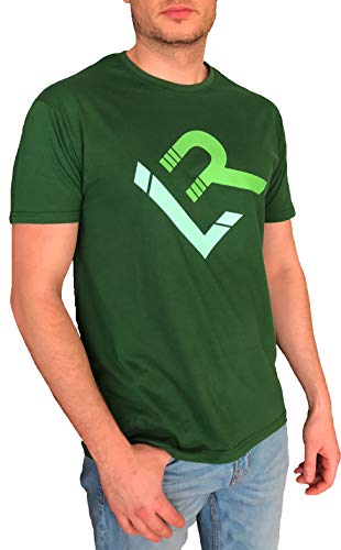 Linea Recta Camiseta Corta LR 2019 (Verde Militar, M)