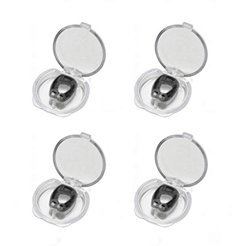 LIUMY Dispositivos Anti Ronquidos，4 PCS Dispositivos Antirronquidos Magnético Clip anti ronquidos soluciones，Dilatador nasal con imanes para una cómoda congestión para dormir