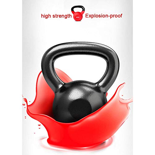 LIUYUE Pesas Rusas, Kettlebell De Hierro Fundido Kettlebell Profesional Fitness Kettlebells Competitivo Kettlebells Fitness Workout Squat Equipment-Azul-16kg