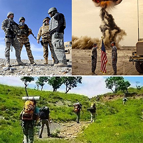 Lixada Chaleco Táctico Militar al Aire Libre Táctico del Ejército de Poliéster Juego de Guerra Airsoft Caza Chaleco de Excursión Que Acampa