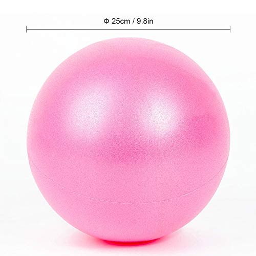 Lixada Pelota de Yoga 25cm Grueso Estabilidad Anti-explosión Pelota de Pilates Mini Barre Pelota Fisica