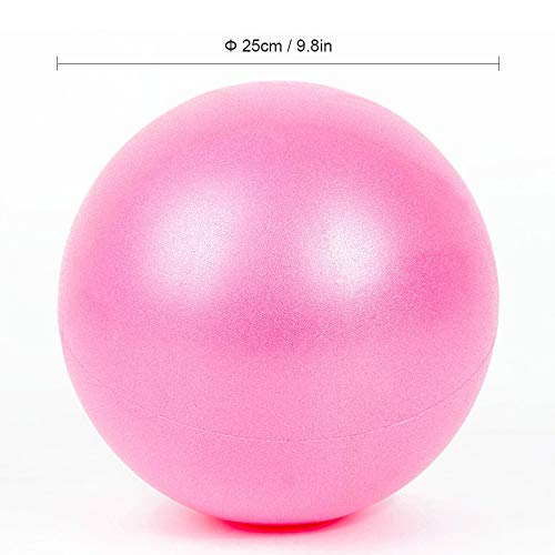 Lixada Pelota de Yoga 25cm Grueso Estabilidad Anti-explosión Pelota de Pilates Mini Barre Pelota Fisica