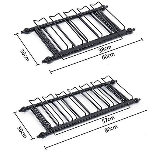 LJFJJ Soporte for Copas Soporte de Cristal for Colgar Boca Abajo Unidad Barra Flotante Estantes Estante de Copa de Vino de Hierro Metálico Home Bar Portavasos de Vino Tinto Colgante