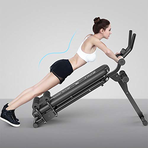 LLSS Banco de Entrenamiento Ajustable, Equipo de Ejercicio de Máquina de Abdominales Multifunción para Gimnasio en Casa, Banco de Abdominales Plegable Equipo de Entrenamiento