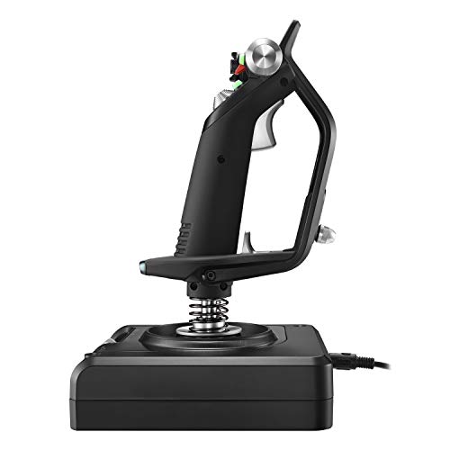 Logitech G Saitek PRO Flight Yoke System - Palanca Profesional y Accelerador