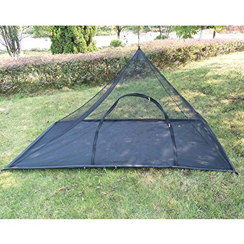 LoiStu Tienda de campaña, Tienda de Dormir de Malla Transpirable antimosquitos 220x120x100cm para 1-2 Personas, con colchoneta de Camping y Bolsa de Almacenamiento