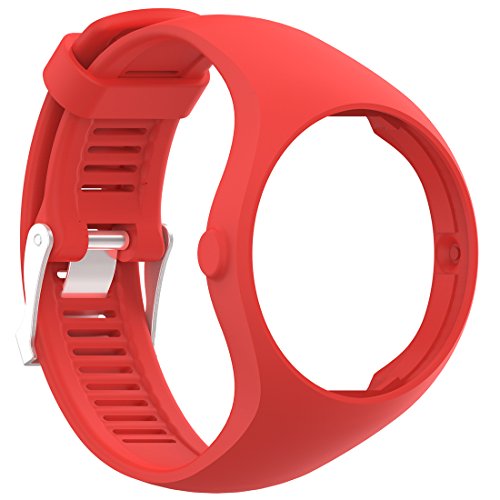 Lokeke Polar M200 - Correa de repuesto de silicona para reloj GPS para correr 