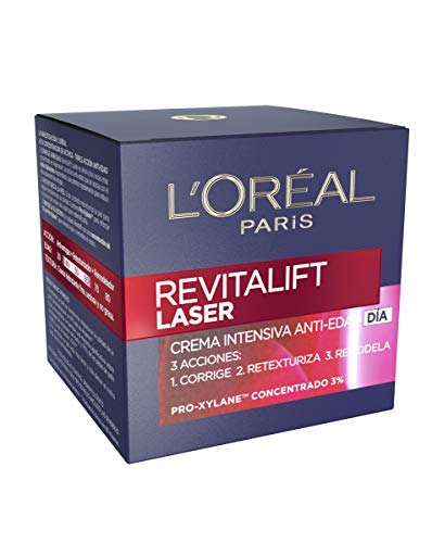 L'Oreal Paris Dermo Expertise - Revitalift Láser Crema día intensiva anti-edad, 50 ml