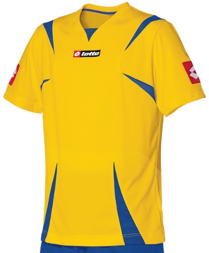 Lotto Camiseta de Magma Pro, Hombre, Talla M (US), Amarillo/Azul