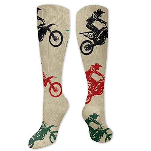 LoveBiuBiu Classics Compression Socks Online Shop Boy Riding Motorcycle Personalized Sport Athletic 50cm Long Crew Socks for Men Women