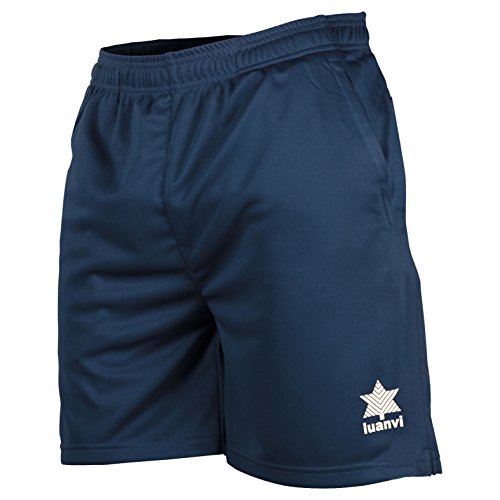 Luanvi Walk Bermudas de Tenis, Hombre, Azul Marino, M