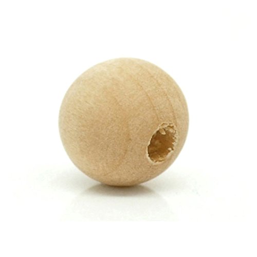 LUOEM Granos de bricolaje bola redonda artesanía del arte que hace hallazgos encantos 14 mm 50pcs