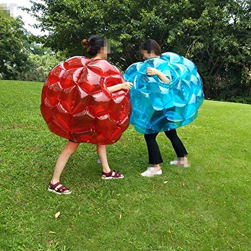 LuukUP Bumper Ball Bubble Ball Bola de Burbuja Inflable de Cuerpo de Parachoques para Adultos y Niños,Juego Inflable al Aire Libre,90cm (Púrpura)