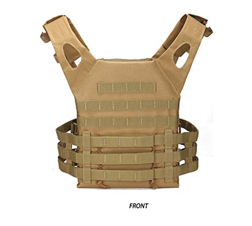 LY-01 Chaleco táctico Militar Chaleco táctico para Actividades al Aire Libre, expansión de MOLLE Multifuncional y Entrenamiento COS Chaleco para Ejercicios de Combate (Color : 3)