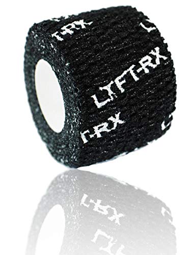 LYFT-RX Weight Lifting Hook Grip Tape con la Mejor Calidad Adhesivo 3 Unidades Protege los Pulgares y Dedos | Cinta Flexible para Levantar Pesas, Entrenamiento Cross, Levantadores de Pesas Olimpicos