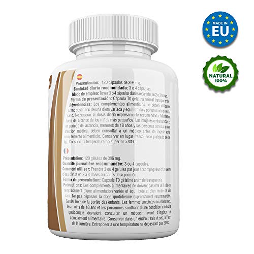 Maca andina negra con Omega 3, L-Arginina Alfa-cetoglutarato, Vitaminas y Zinc. Única Maca con Omega 3 del mercado. NOVONATUR. (120)