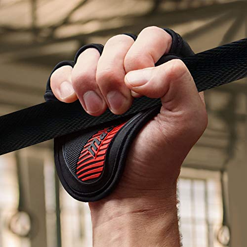 MACCIAVELLI – Fitness Grip Pads para Crossfit y Entrenamiento - La Alternativa a Guantes Gimnasio calestenia y Levantamiento de Pesas - Guantes Gimnasio