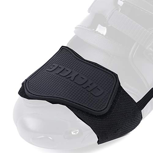 Madbike Accesorios de Cambio de Engranaje para Zapatos Botas de Motocicleta Protector (Black)