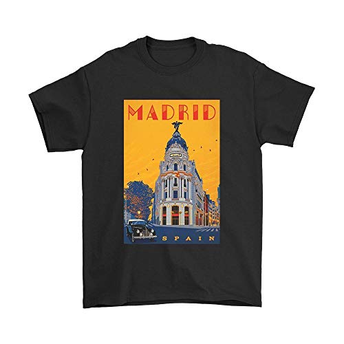M.adrid S.Pain Men's T-Shirt - T Shirt For Men and Women.