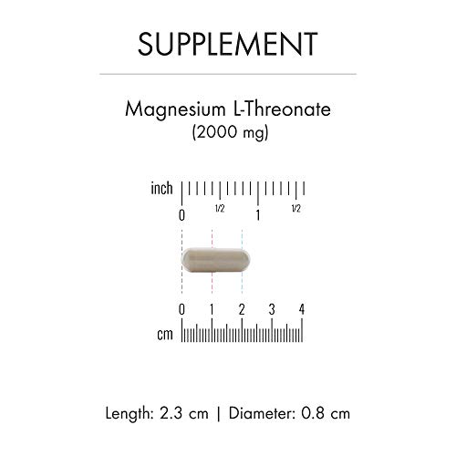 Magnesio L-Threonate (90 cápsulas) - Dr. Mercola