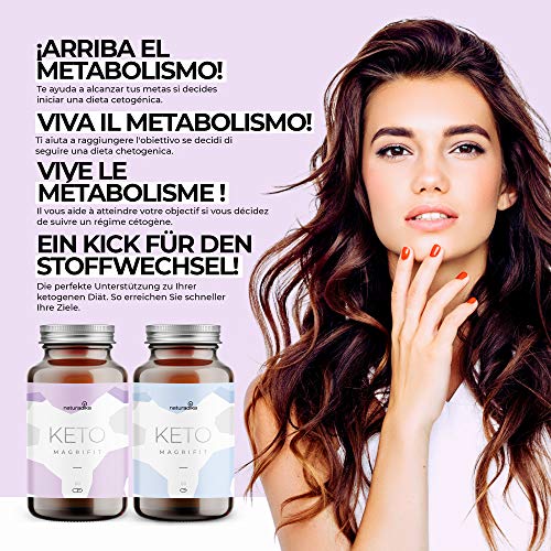 MAGRIFIT KETO: quema tu grasa más rápido sin quemar tus músculos y ten éxito en tu dieta. Sin pasar hambre [perlas de MCT oil] ni quedarte sin energía [cápsulas HMB]. 100% FREE.