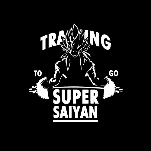 MAKAYA Training To Go Super Saiyan - Camiseta Gym - Son Goku Dragon L