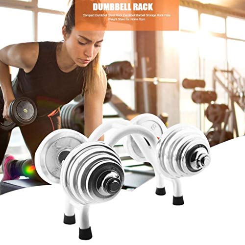 Mancuerna Dumbbell Compacta de acero pesa juego de mancuernas con barra de almacenamiento en rack de gimnasio en casa con mancuernas Equipo esencial Mancuernas Dumbbells Fitness y ejercicio Mancuerna