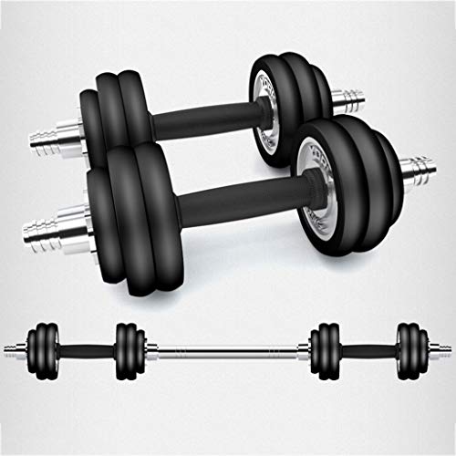 Mancuerna Dumbbell Electrochapada con mancuernas Set mancuernas ajustables Peso Set Barra Conector for gimnasio en casa entrenamiento de culturismo Mancuernas Dumbbells Fitness y ejercicio Mancuerna