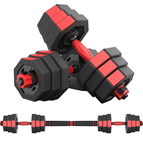 Mancuerna Dumbbell Octagon Ajustable Combinación de mancuernas de los hombres de la aptitud muscular Barra Home Fitness Equipment brazo ejercicio de gimnasio en casa Mancuernas Dumbbells Fitness y eje