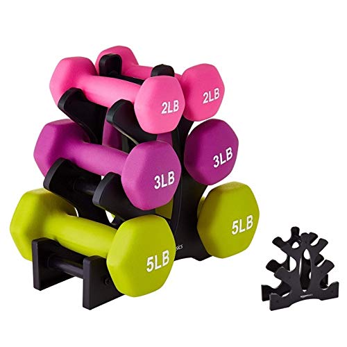 Mancuernas 1pcs la Pesa de Soporte de Triángulo de Hojas pequeñas Hojas Pesa de Gimnasia Grande Soporte Fitness Gym Accesorios Equipo no está Incluido (Color : B)