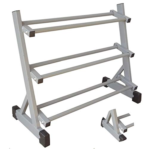 Mancuernas Estante Soporte Equipamiento Deportivo de Interior Fitness en casa para Hombres Equipo de Gimnasio Soporte de Rack Solo Vende estanterías