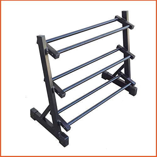 Mancuernas Estante Soporte Equipamiento Deportivo de Interior Fitness en casa para Hombres Equipo de Gimnasio Soporte de Rack Solo Vende estanterías