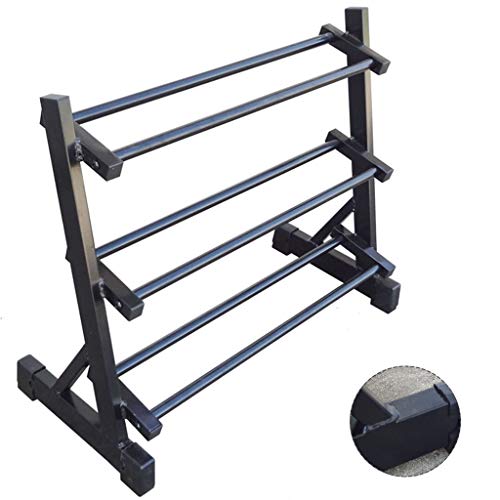 Mancuernas Estante Soporte Equipamiento Deportivo de Interior Fitness en casa para Hombres Equipo de Gimnasio Soporte de Rack Solo Vende estanterías