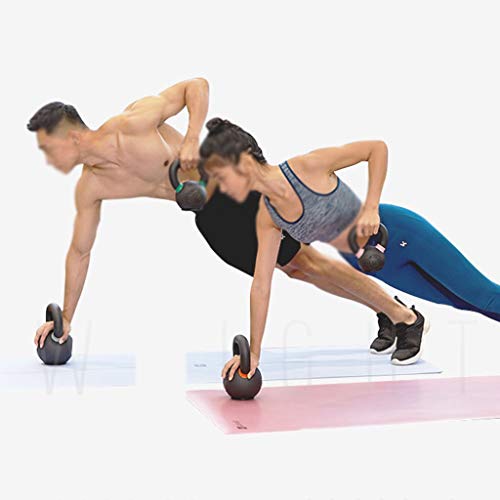 Mancuernas Kettlebells para el Hogar, Kettlebells de Arena Recubiertos, Equipo de Gimnasia para el Hogar para Damas, Adecuado para Ejercicio, Suministros de Fitness 4 Kg, 12 Kg, 16 Kg ( Size : 4 kg )