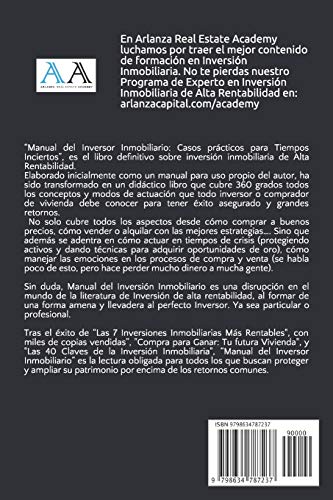 Manual del Inversor Inmobiliario: Casos prácticos para Tiempos inciertos (Compra para ganar)