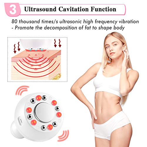 Máquina de eliminación de grasa Dispositivo ultrasónico de adelgazamiento del cuerpo Máquina de cavitación EMS RF para pérdida de peso corporal de forma