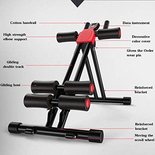 Máquina de la Cintura Hermosa, máquina del Abdomen, músculo montaña Rusa, la Salud de los músculos Abdominales, la Cintura Delgada, aparatos de Gimnasia, hogar/Oficina de la Cintura pequeña / A4 Ba
